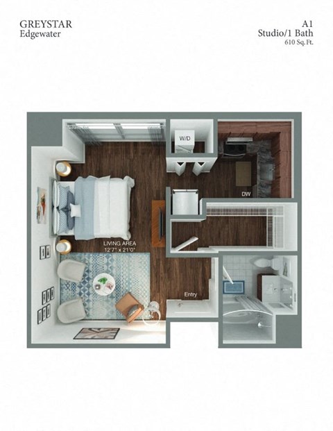 2323 Race Street Studio-3 Beds Apartment for Rent - Photo Gallery 61